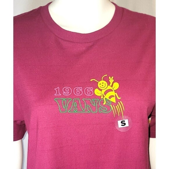 NWT VANS 1966 Bee Cotton Tee -Size S - Picture 5 of 9
